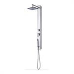 colonna doccia in vetro temperato bianco style gedy - Edil Casa | Arredo bagno Termoarredi, Design di interni